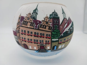 Lantern - Bad Hersfeld town hall, white